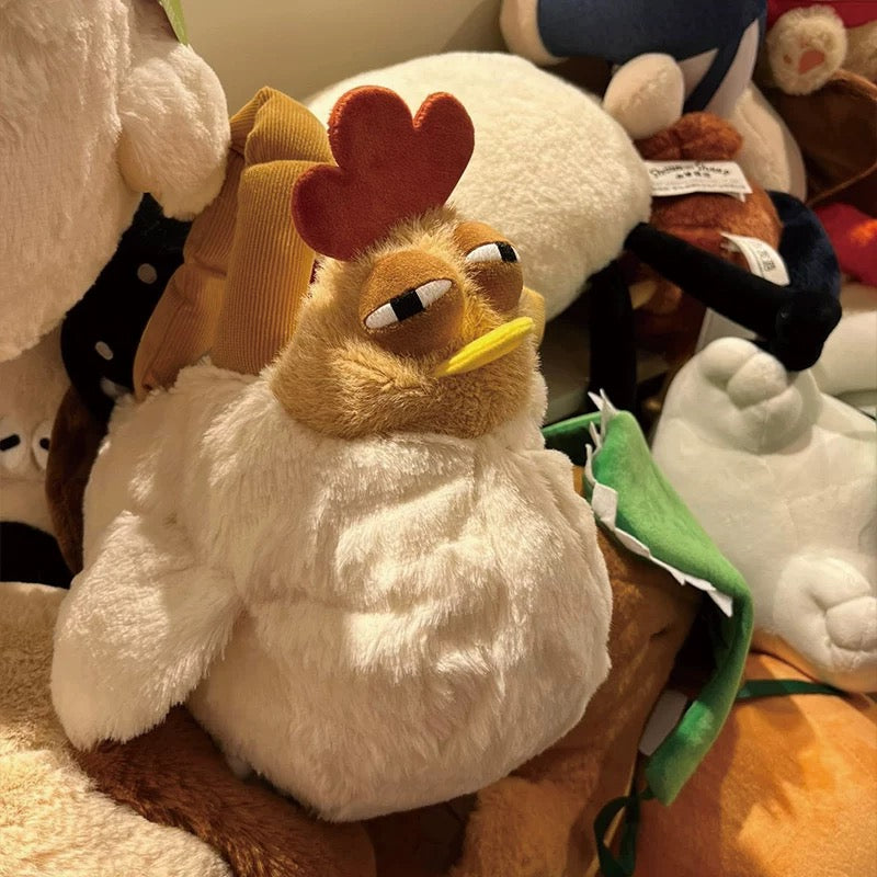 Sleepy-Eyed Chicken Commuter Bag