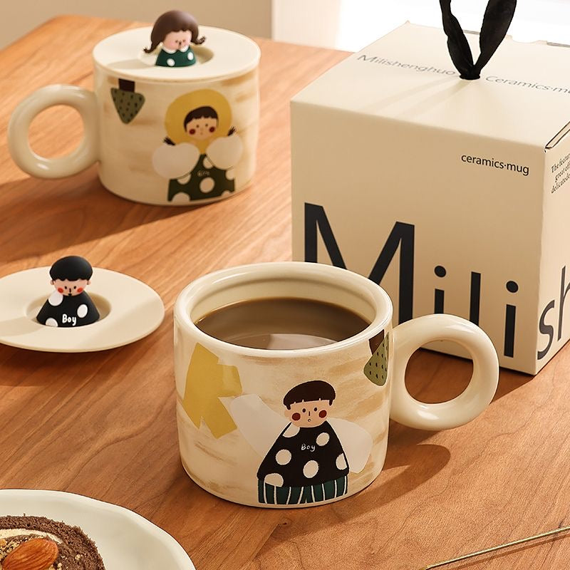 Cute Couple OK Mug