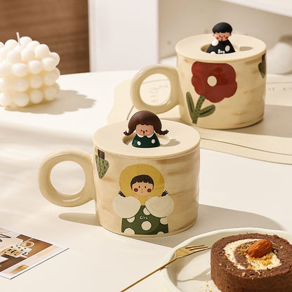 Cute Couple OK Mug
