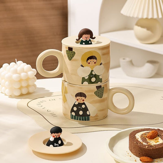 Cute Couple OK Mug