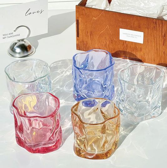 Irregular Glass Cup without Box