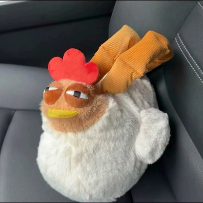 Sleepy-Eyed Chicken Commuter Bag