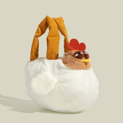 Sleepy-Eyed Chicken Commuter Bag