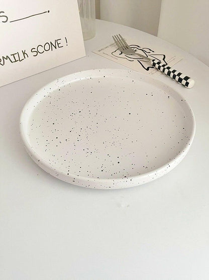 Speckled Ceramic Plate