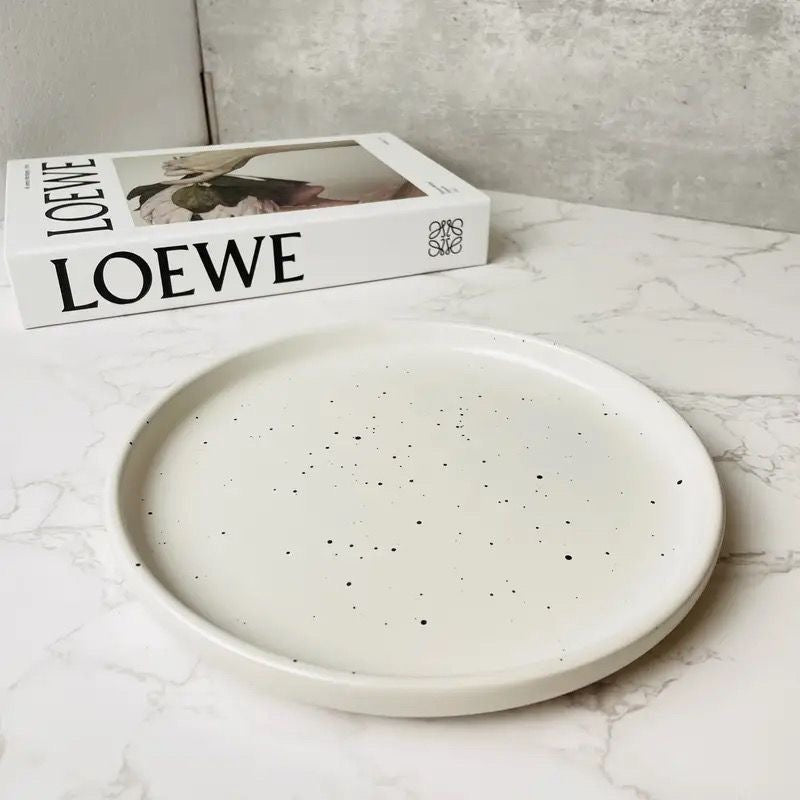 Speckled Ceramic Plate