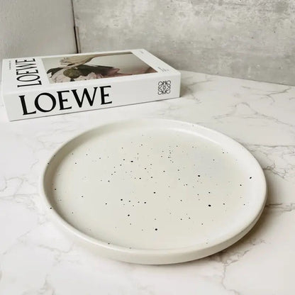 Speckled Ceramic Plate