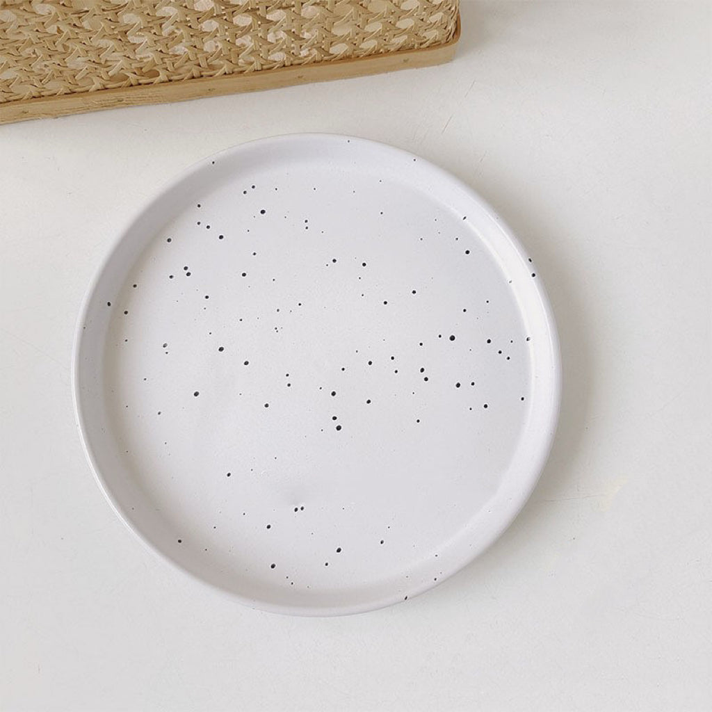 Speckled Ceramic Plate