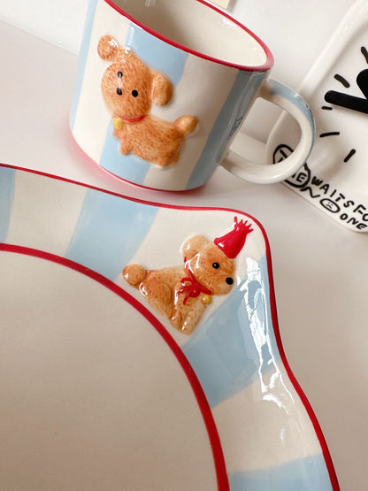 Birthday Dog Mug & Plate Set
