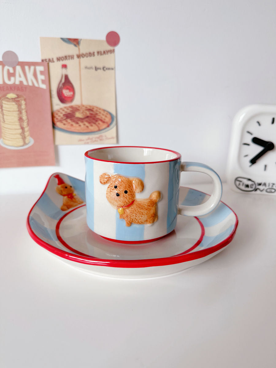Birthday Dog Mug & Plate Set