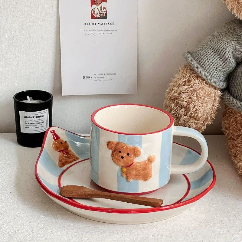 Birthday Dog Mug & Plate Set