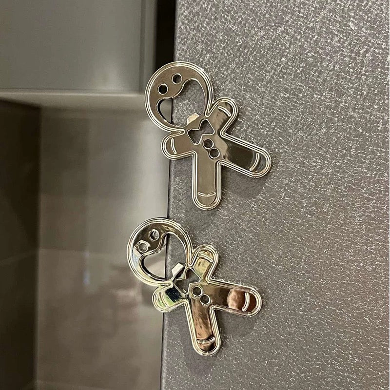 Gingerbread Man Bottle Opener with Magnets